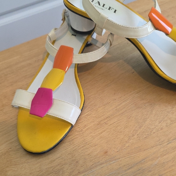 Amalfi By Rangoni-Women's Multicolor Sandals- Firenze shoes - Picture 2 of 7